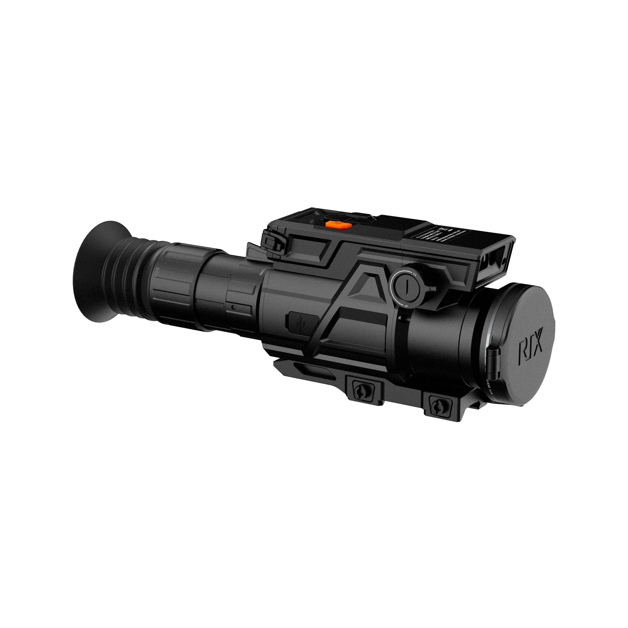Rix DBH D6 Thermal RifleScope Angled right side view
