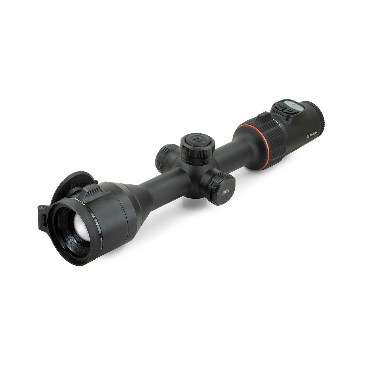 Top left side view cap off Nocpix ACE L35 Thermal Rifle Scope