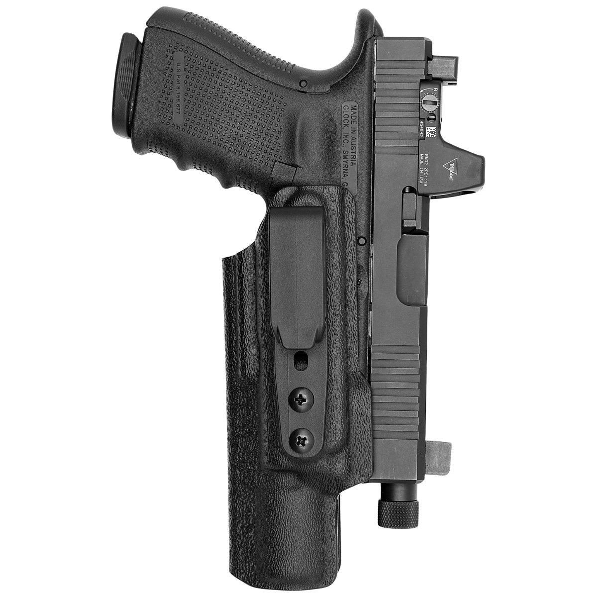 Rounded X-FER Light Bearing Ambidextrous IWB Kydex Holster