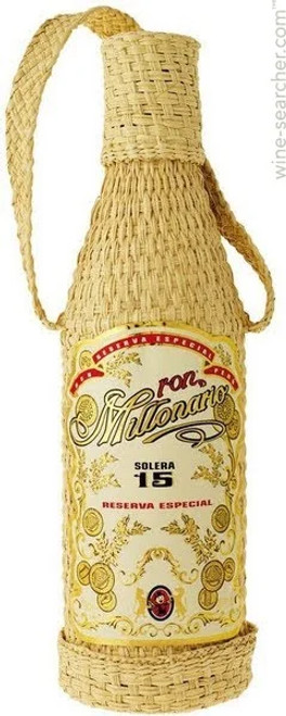 RON MILLONARIO SOLERA 15 RESERVA ESPECIAL RUM,  750ml