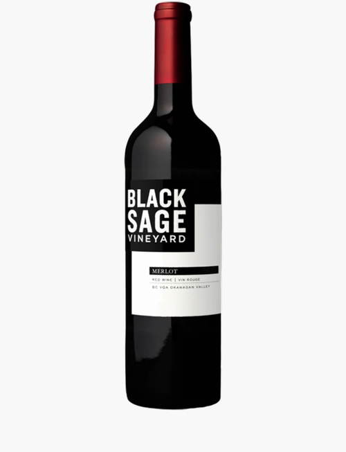 BLACK SAGE MERLOT, 750ML