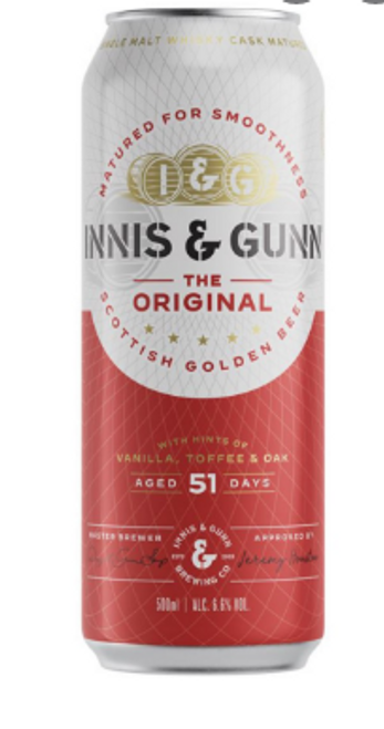 INNIS & GUNN ORIGINAL CAN, 500ML