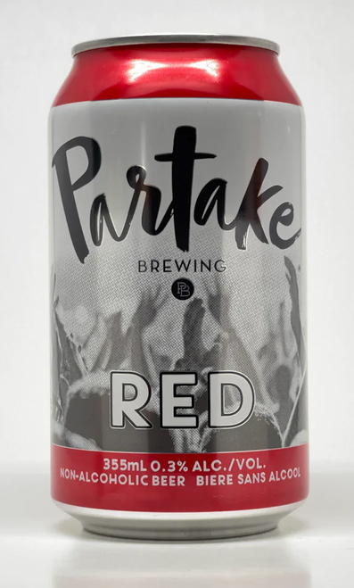 PARTAKE NON-ALC RED ALE, 4PK, 355ml