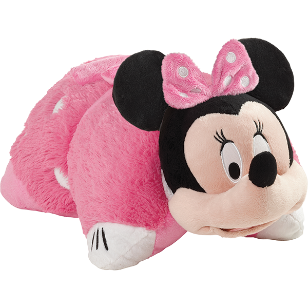 Click here to shop Disney's Pink Minnie Mouse Pillow Pet