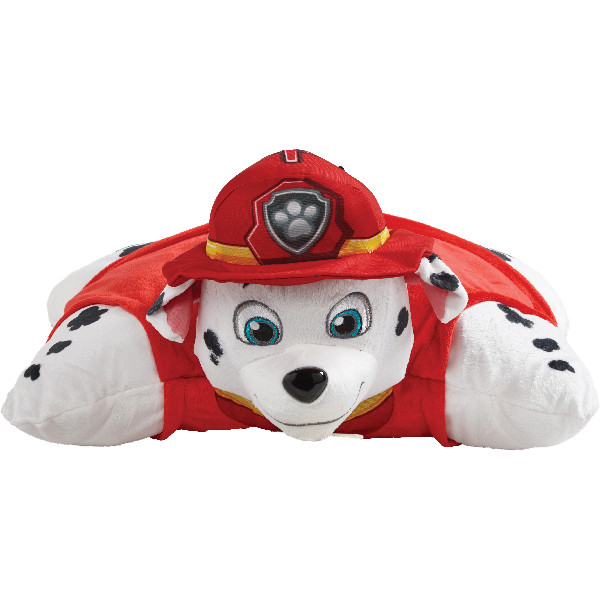 Marshall Pillow Pet unfolded into a soft plush pillow.