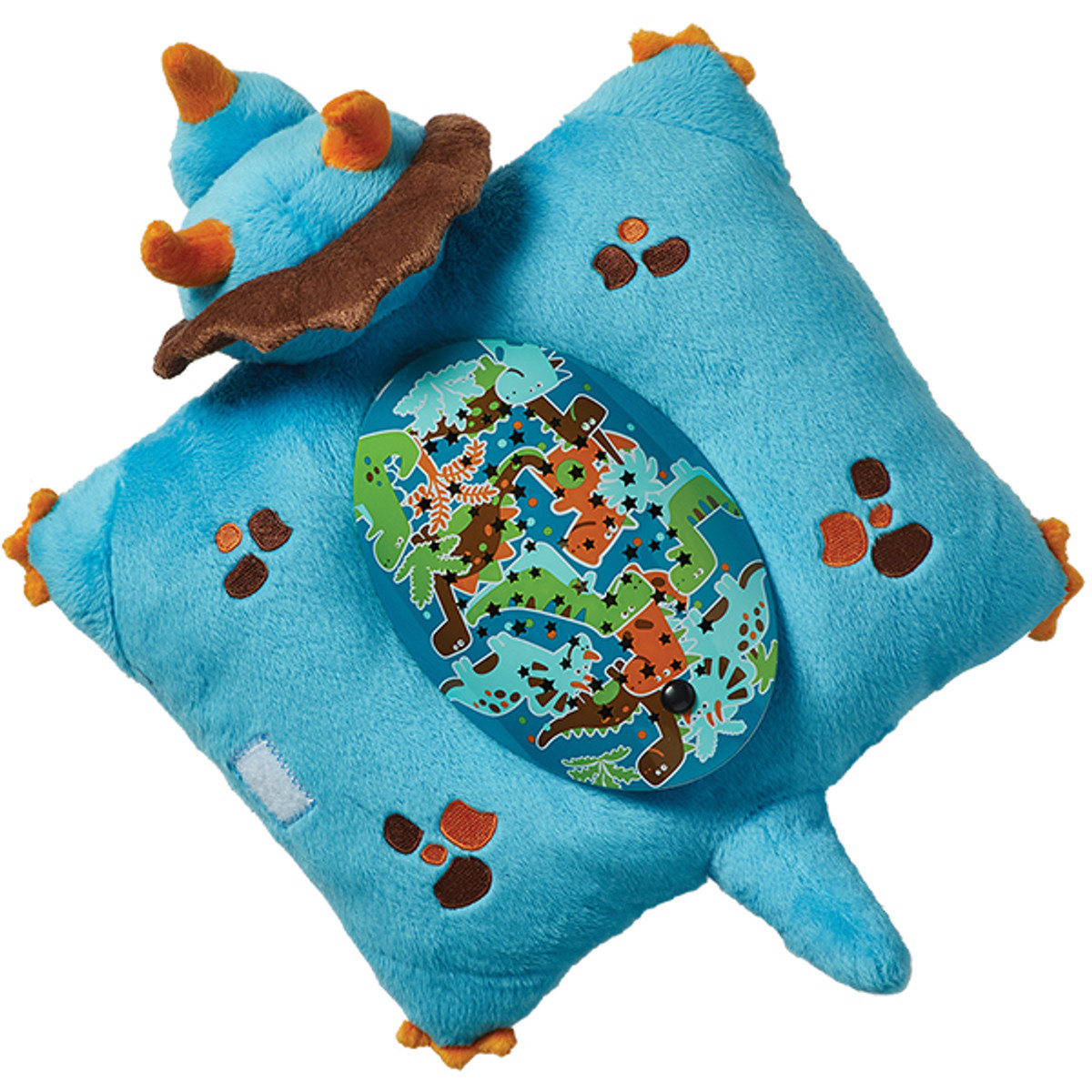 Blue Dinosaur Sleeptime Lite Top Down Shell Detail Image Blue Dinosaur Sleeptime Lite Top Down Shell Detail Image
