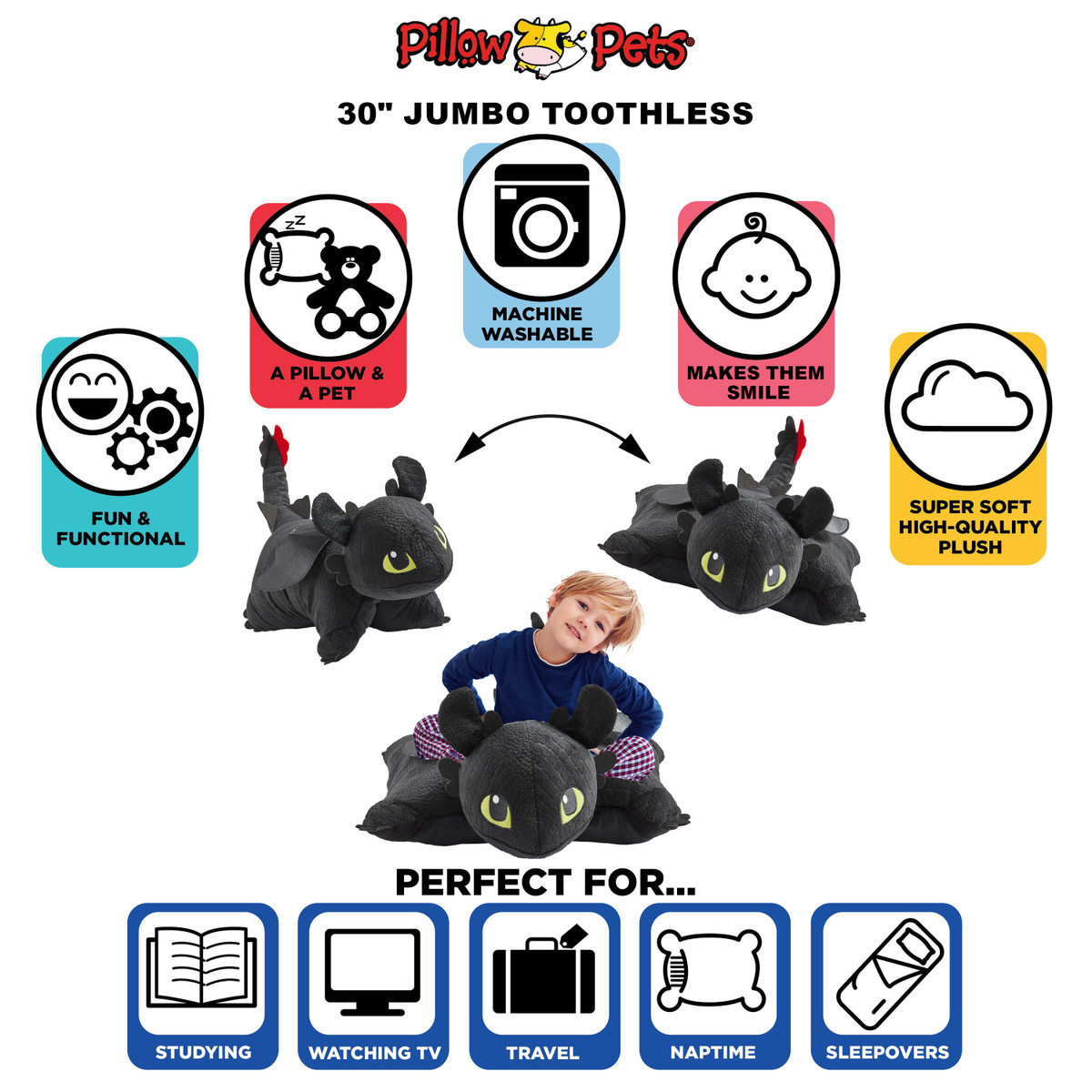 Jumbo Toothless Infographic Image