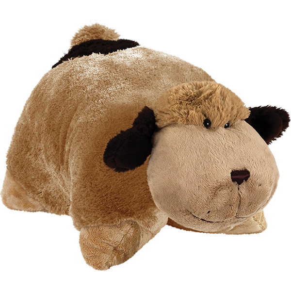 Pillow Pet Jumboz Puppy 30 inch Large Folding Plush Stuffed Animal Pillow