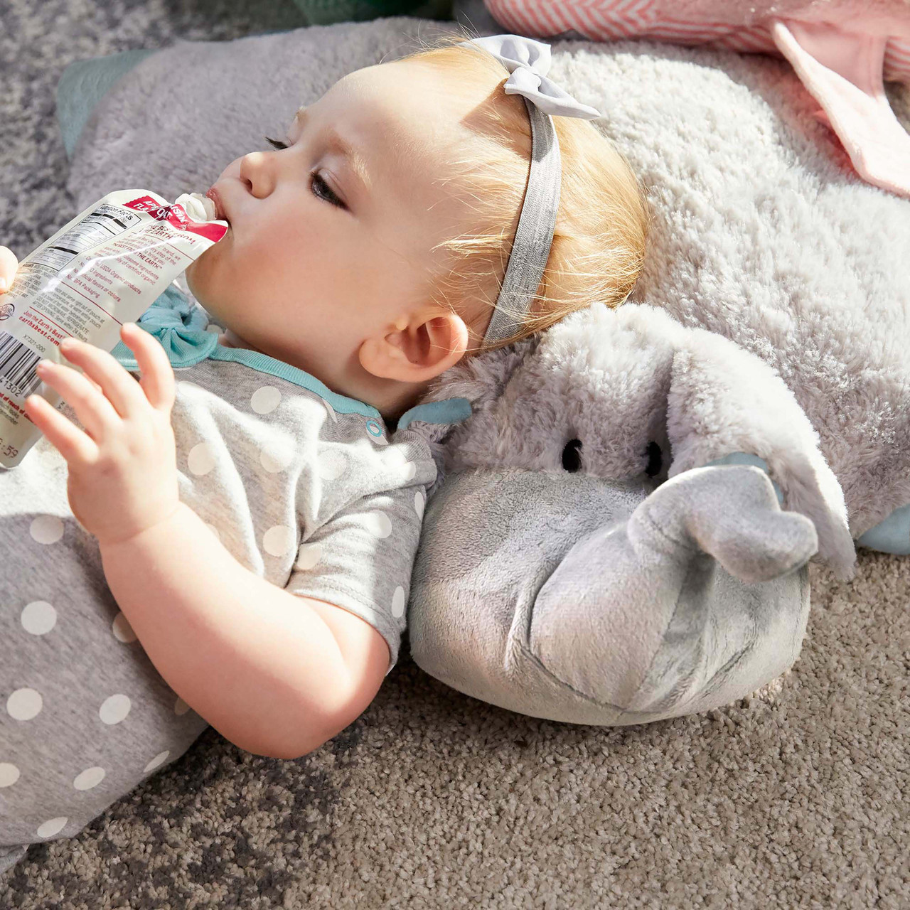 Elephant Pillow Pet Stuffed Animal Elephant My Pillow Pets 18inch