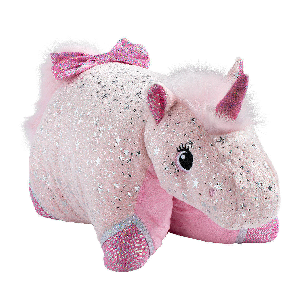 pink unicorn plush toy