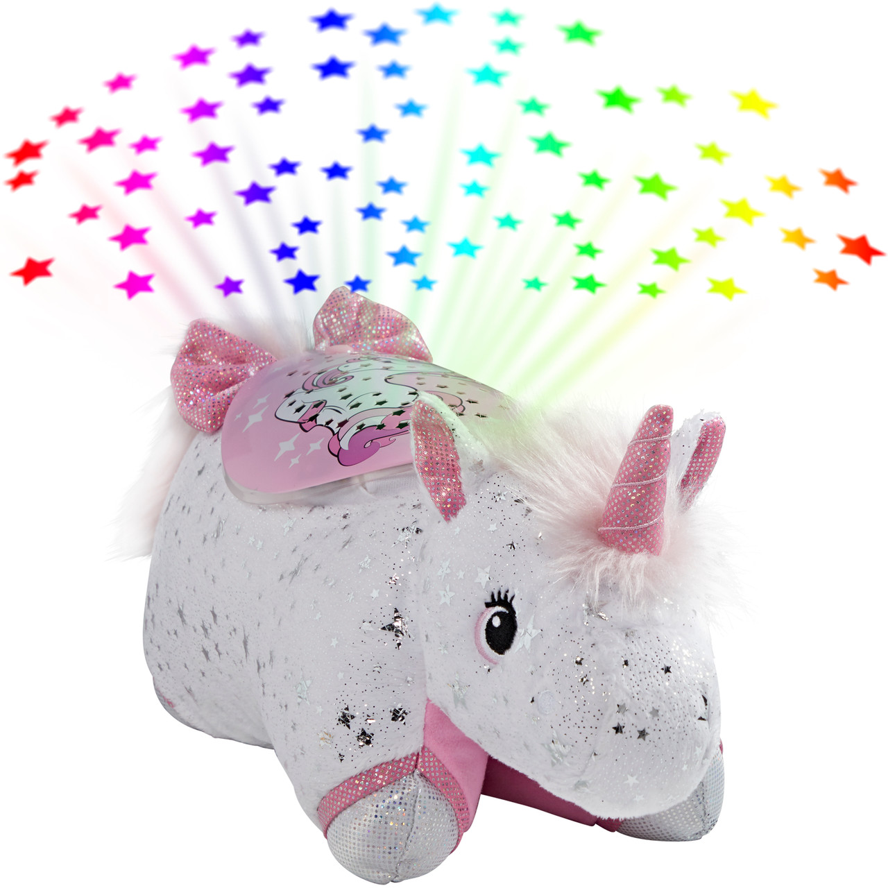 stuffed animal that projects stars on ceiling