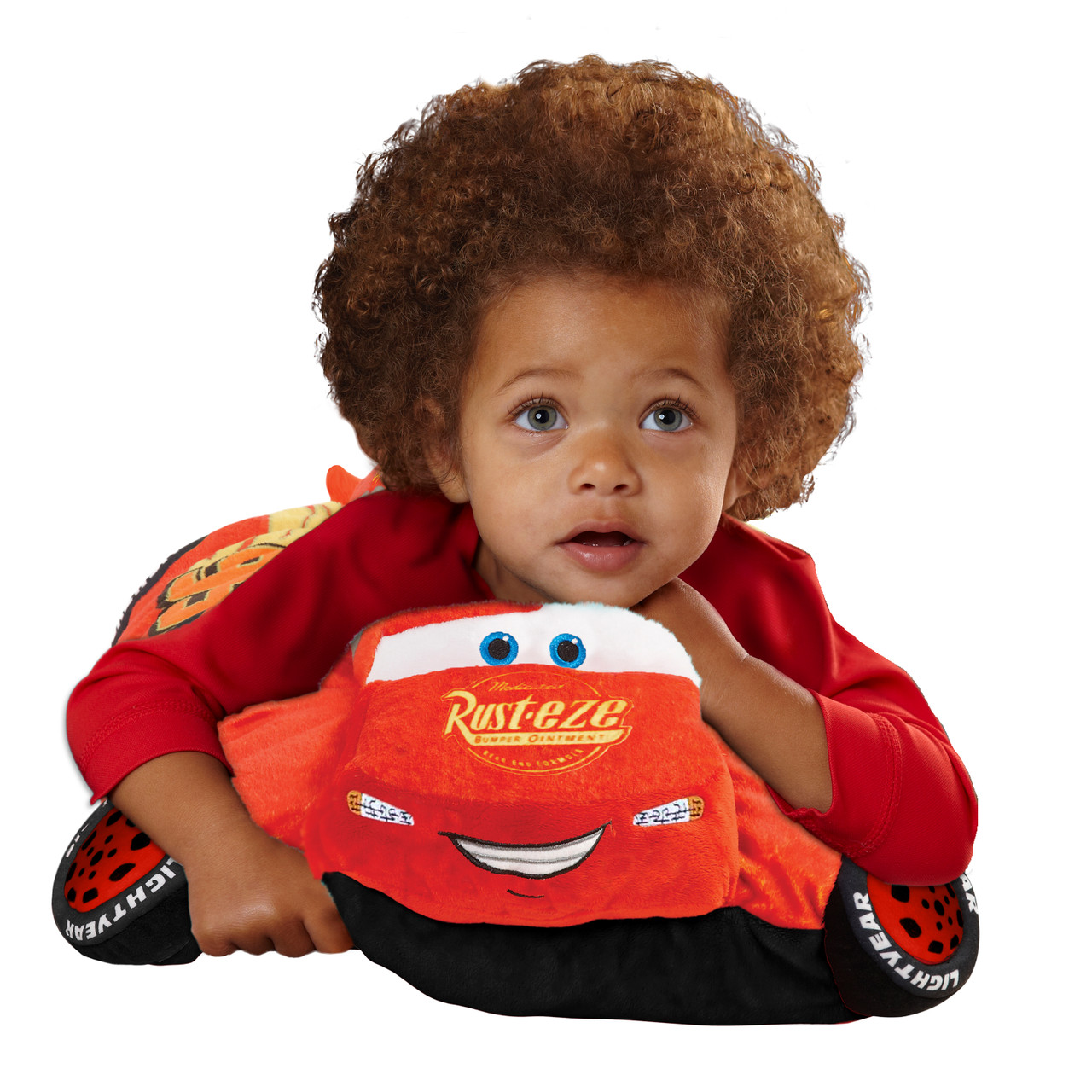 Lightning McQueen Pillow Pet 16" Large Folding Plush Pillow