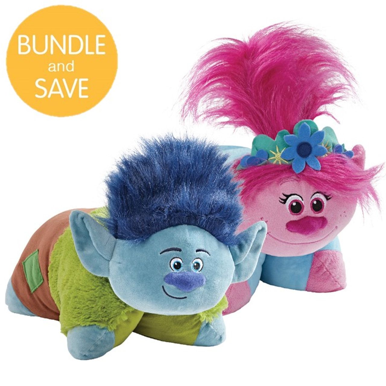 trolls branch cuddle pillow