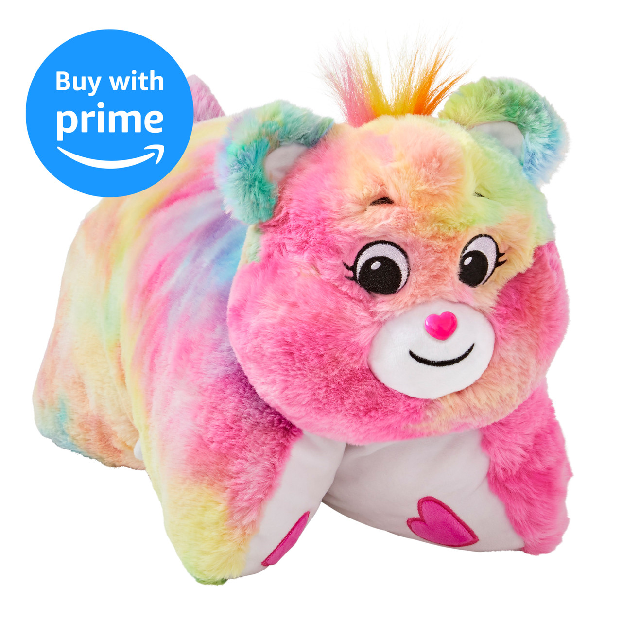 Pillow Pets Care Bear Togetherness Bear, 16 inch Stuffed Animal Plush Toy