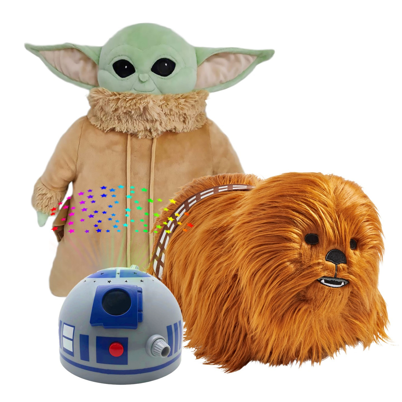 Disney Star Wars 2-Piece Squishy Pillows Set