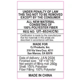 Disney Pink Minnie Mouse Pillow Pet Law Label Image