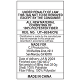 Magical Unicorn Pillow Pet Law Label