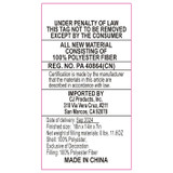 Sweet Scented Bubble Gum Piggy Pillow Pet Law Label
