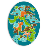 Blue Dinosaur Sleeptime Lite Shell Detail Image