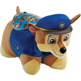 PAW Patrol Chase Sleeptime Lite folded in plush character form.