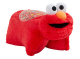 Elmo Sleeptime Lite folded in character form featuring Elmo's bright red fur and cheerful smile.