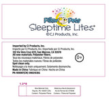 Disney Moana Pua Sleeptime Lite Law Label Image