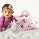 Sparkly Pink Unicorn Pillow Pet Lifestyle Image