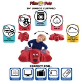 Clifford the Big Red Dog Jumbo 30" Pillow Pet Itemized Product Description Image