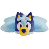 Bluey Pillow Pet unfolded into a soft plush pillow.