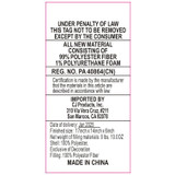 Foxy Law Label Image
