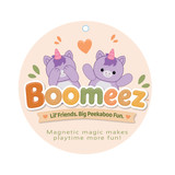 Cute lavender Pixie the Unicorn Boomeez hangtag image