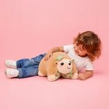 Strawberry Meadows Prickles the Hedgehog Lifestyle Image of a little girl with Prickles the Hedgehog