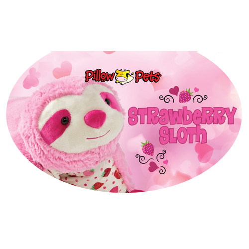 sloth pillow pet strawberry