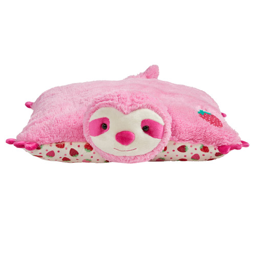 strawberry sloth pillow pet