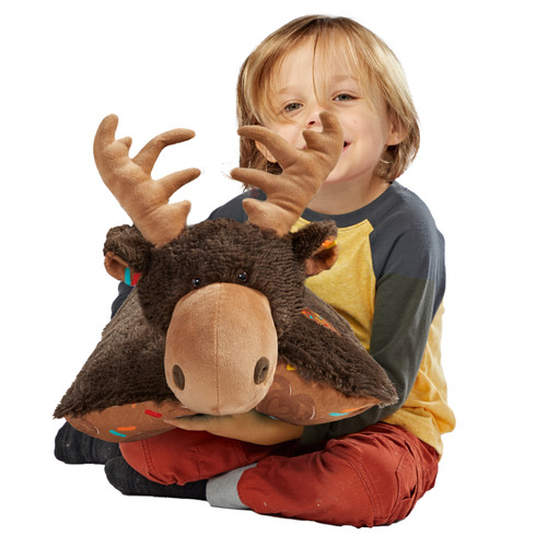 Chocolate Moose Sweet Scented Pillow Pet – 18 inch Large Plush