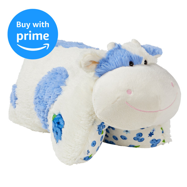 Click here to shop for the Sweet Scented Blueberry Cow Pillow Pet. This Pillow Pet is available to Buy with Prime.
