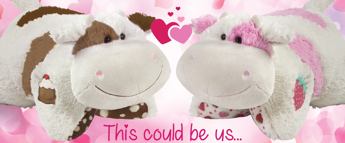 Chocolate Cow Pillow Pet