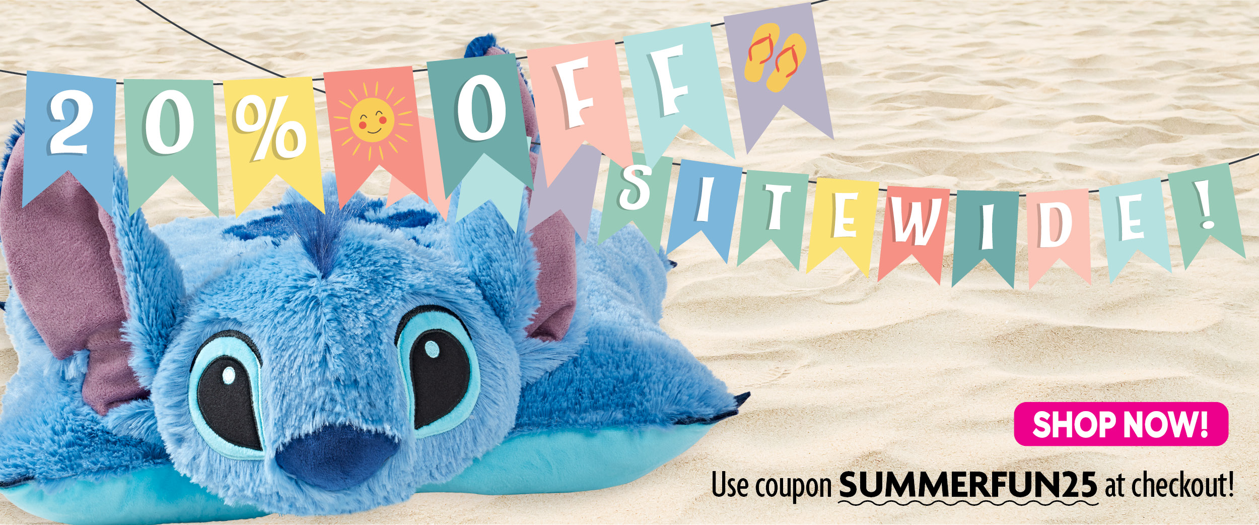 20% Off Sitewide! Use coupon code SUMMERFUN25 at checkout! Shop now!