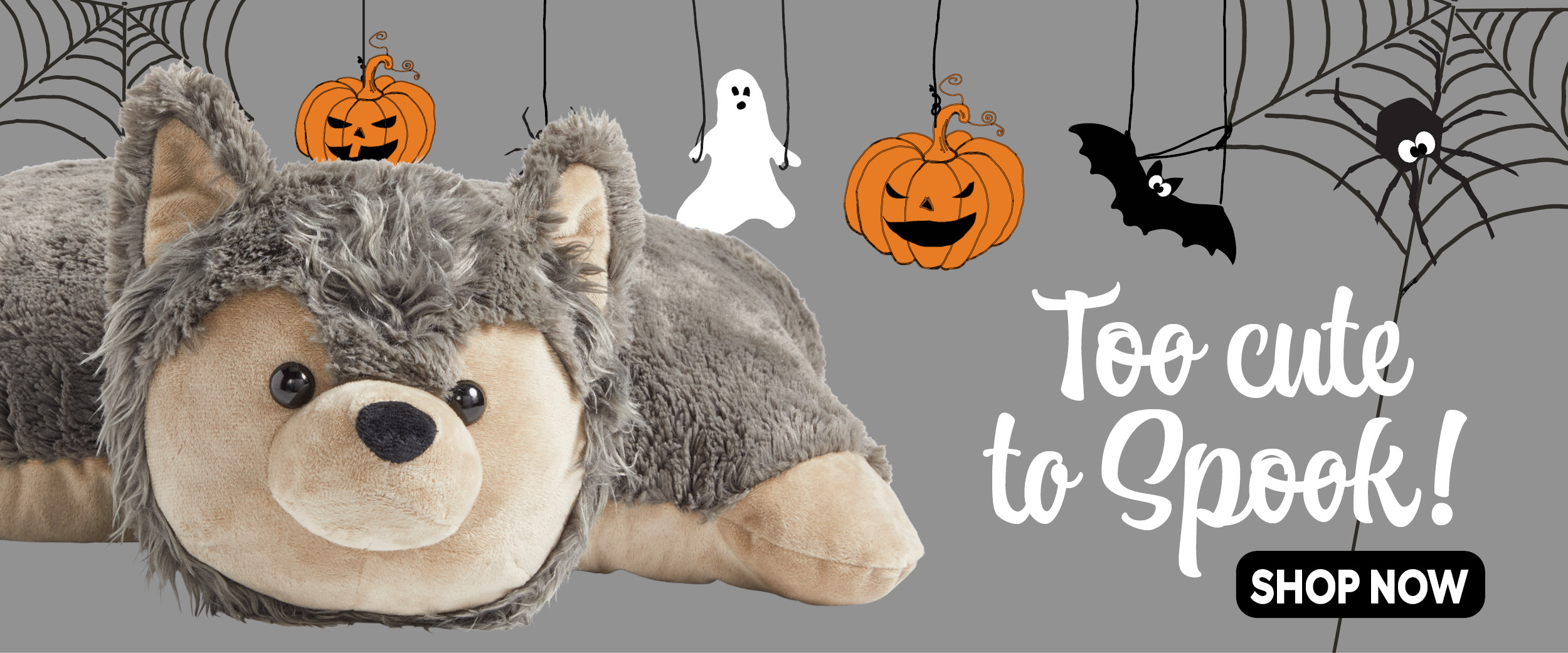 NEW! Jake the Wolf! Too cute to spook! Available to preorder now! Click here to shop now!