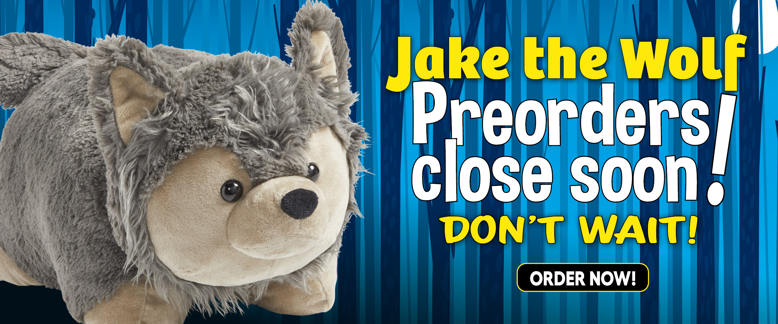 Jake the Wolf Preorders Close Soon! Don&#039;t Wait! Click here to order Now!