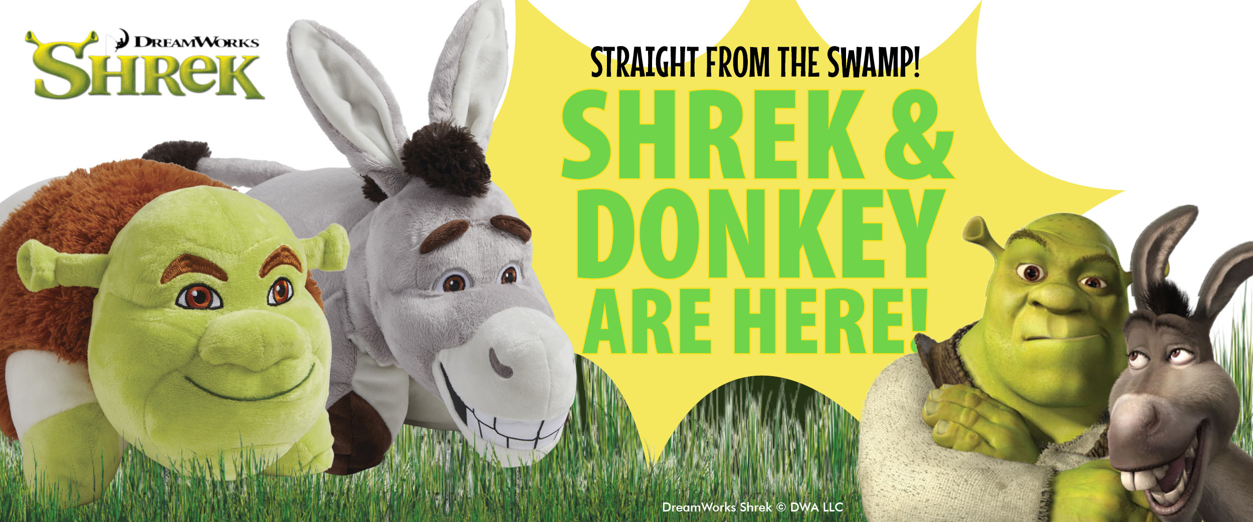 Click here to shop Shrek and Donkey!