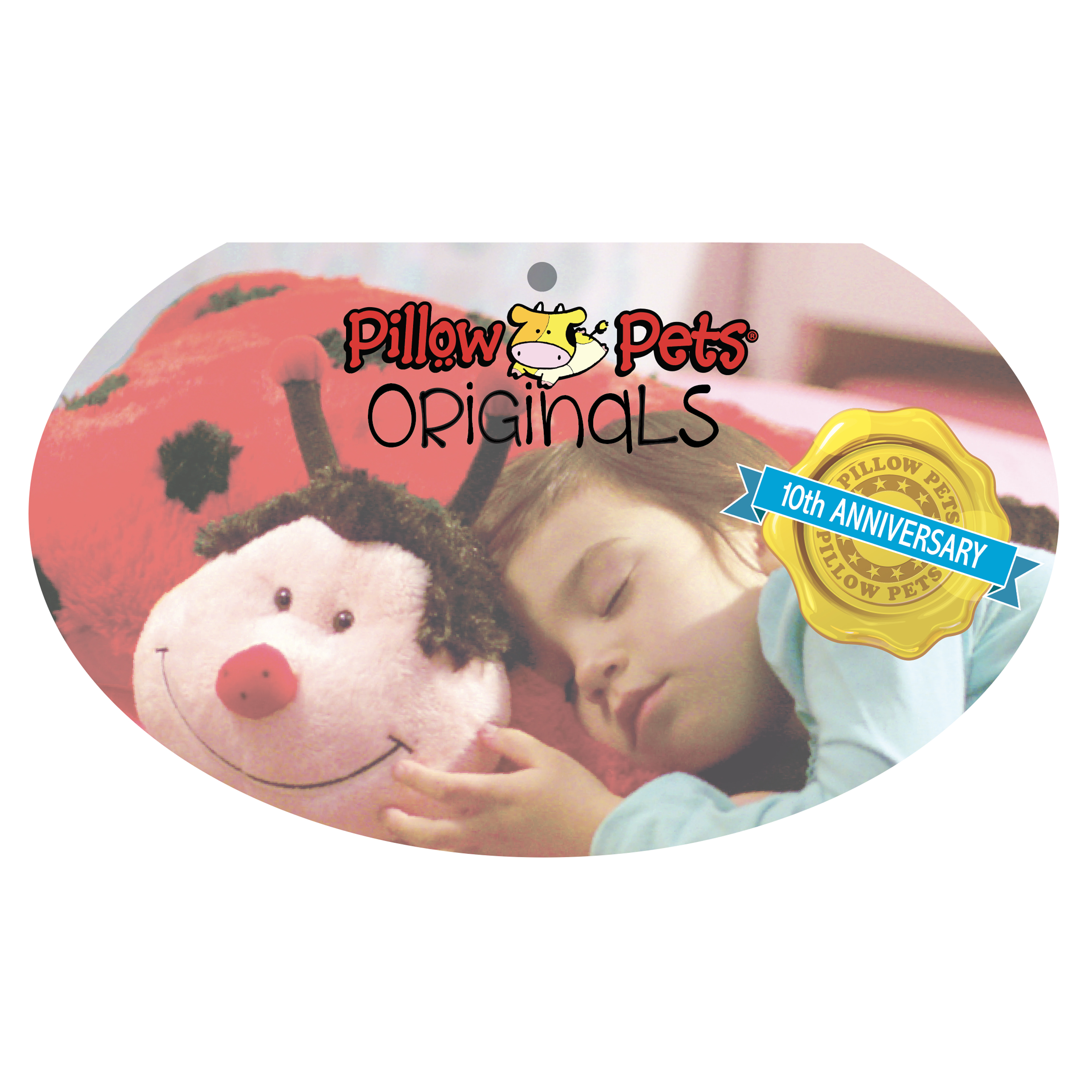 Ladybug Pillow Pet Folding Plush