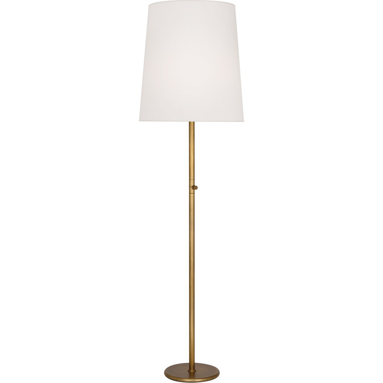 Robert Abbey Rico Espinet Buster Floor Lamp in Aged Brass 2801W