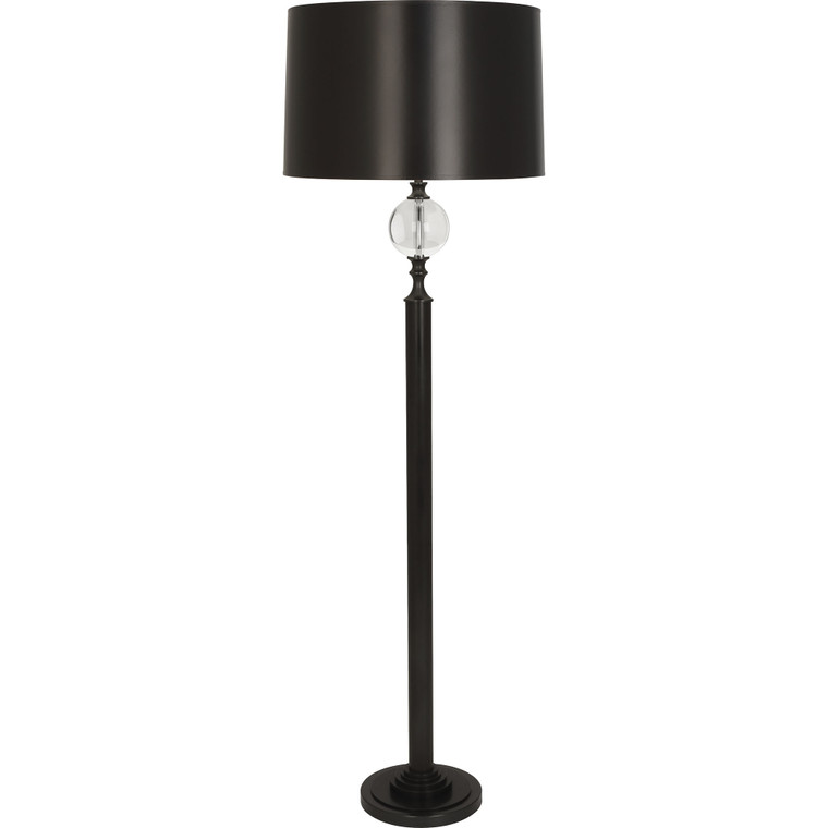 Robert Abbey Celine Floor Lamp in Deep Patina Bronze finish with Crystal Accents 1022