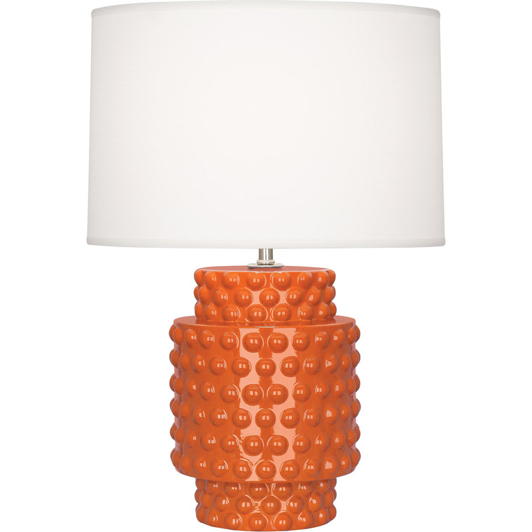 Robert Abbey Pumpkin Dolly Accent Lamp in Pumpkin Glazed Textured Ceramic PM801