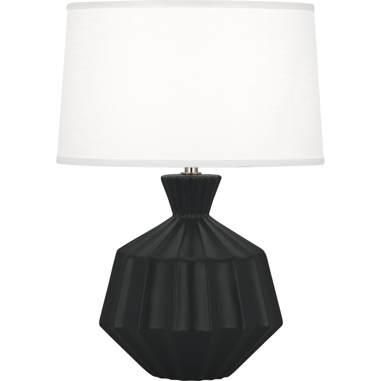 Robert Abbey Matte Obsidian Orion Accent Lamp MOS18