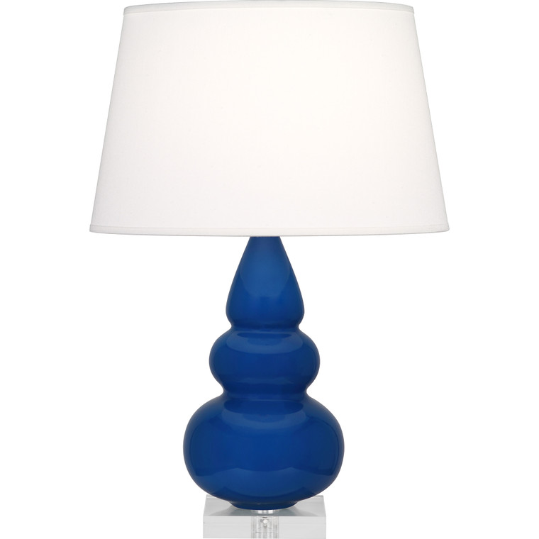 Robert Abbey Cobalt Small Triple Gourd Accent Lamp CT33X