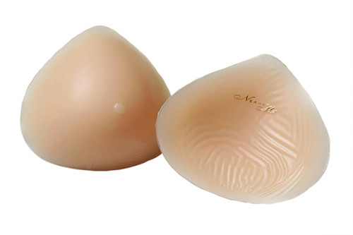 Nearly Me Mastectomy Breast Form Prosthesis with Nipple | Standard Weight Modified Triangle Silicone #860 Nearly Me Mastectomy Breast Form Prosthesis with Nipple | Standard Weight Modified Triangle Silicone #860