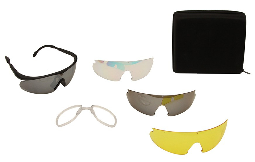 INTERCHANGEABLE LENS SHOOTING GLASSES SKU TDYL831 Safari
