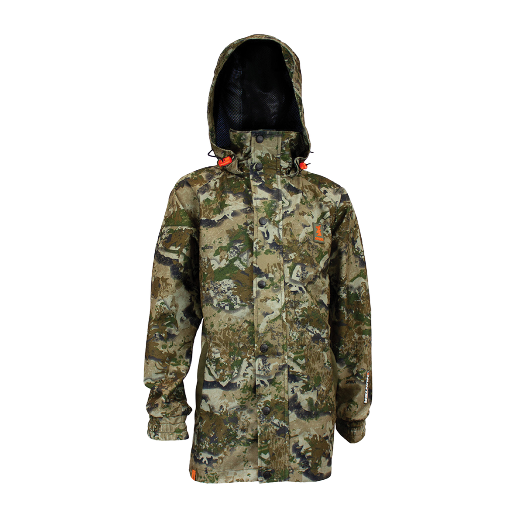 SPIKA - VALLEY JACKET - KIDS - BIARRI CAMO - SIZE 4 SKU- HCJ-VLC
